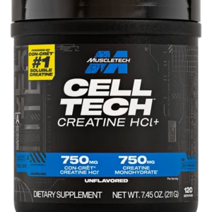 Creatina Cell Tech HCl –  (120 Servicios)
