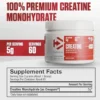 Creatina Dymatize 60 BACK