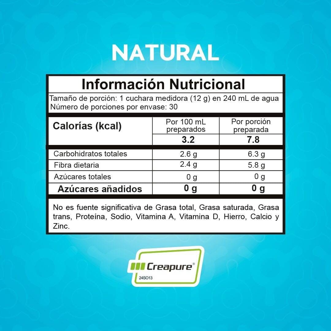 Creatina Legend 30 servicios Natural BACK